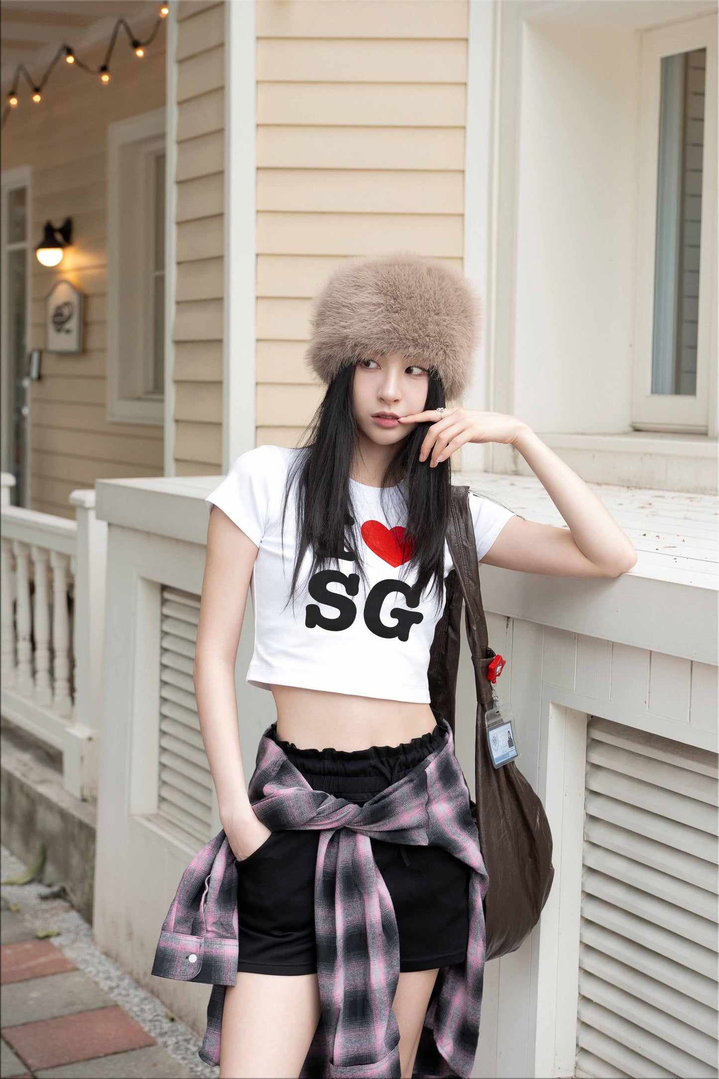 SIMON MADE GC-2501 I LOVE SG 短袖 短T