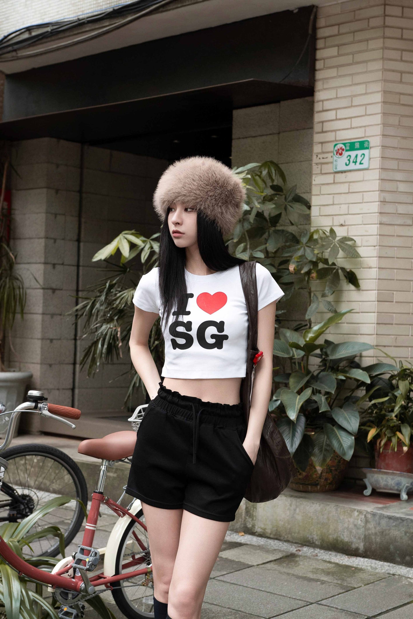SIMON MADE GC-2501 I LOVE SG 短袖 短T