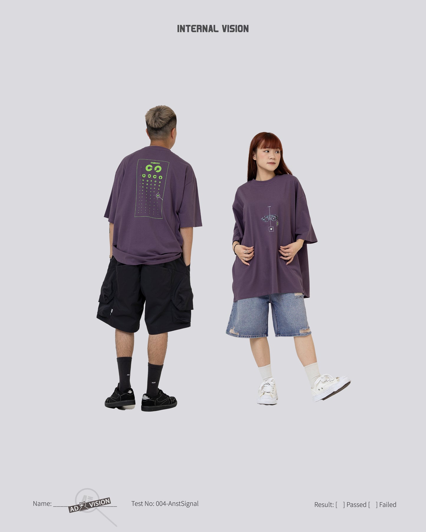 ANST Internal Vision Tee/霧紫 882522