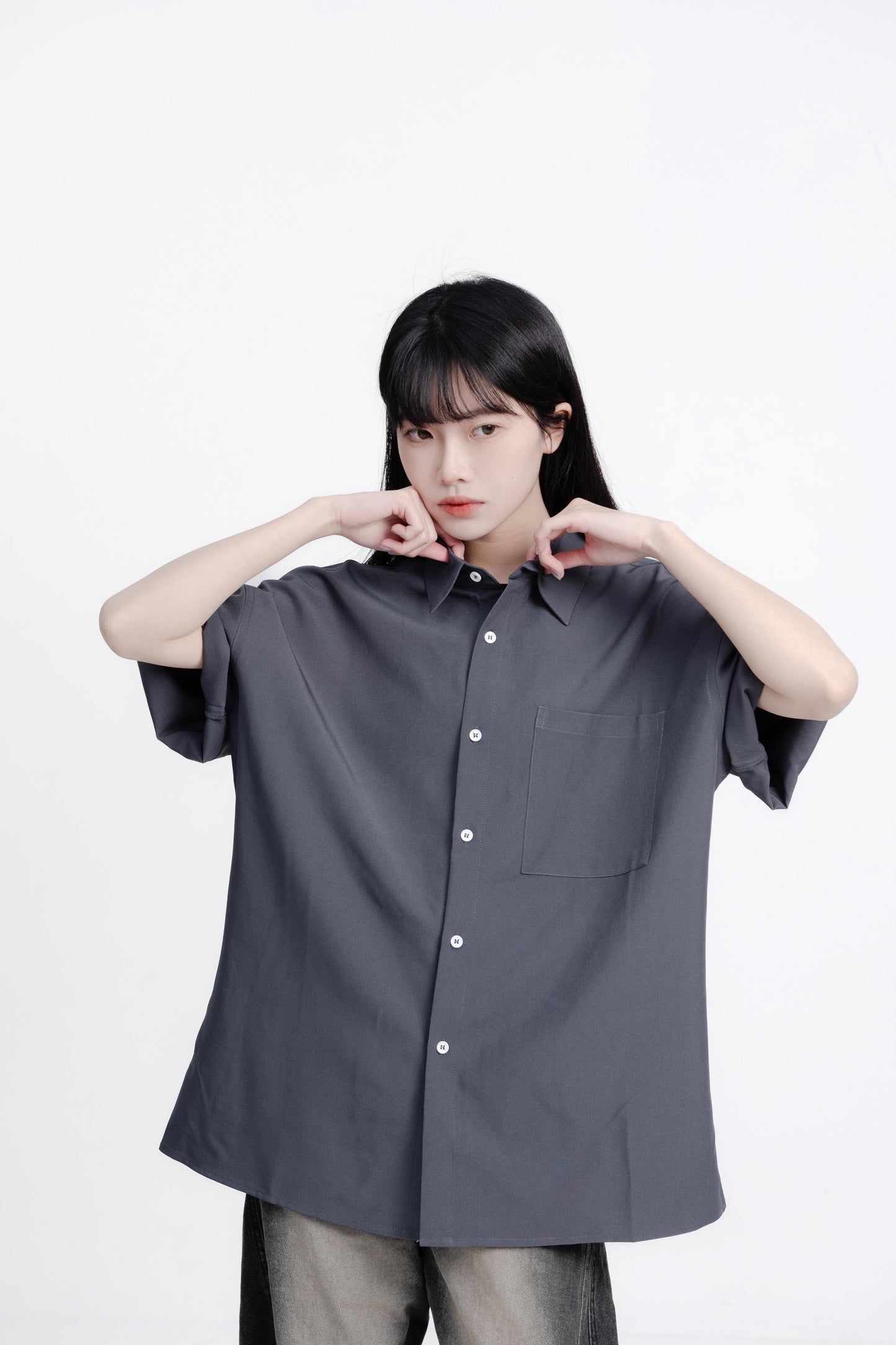 SIMON MADE TS-007 定番 約會必勝 短袖 襯衫