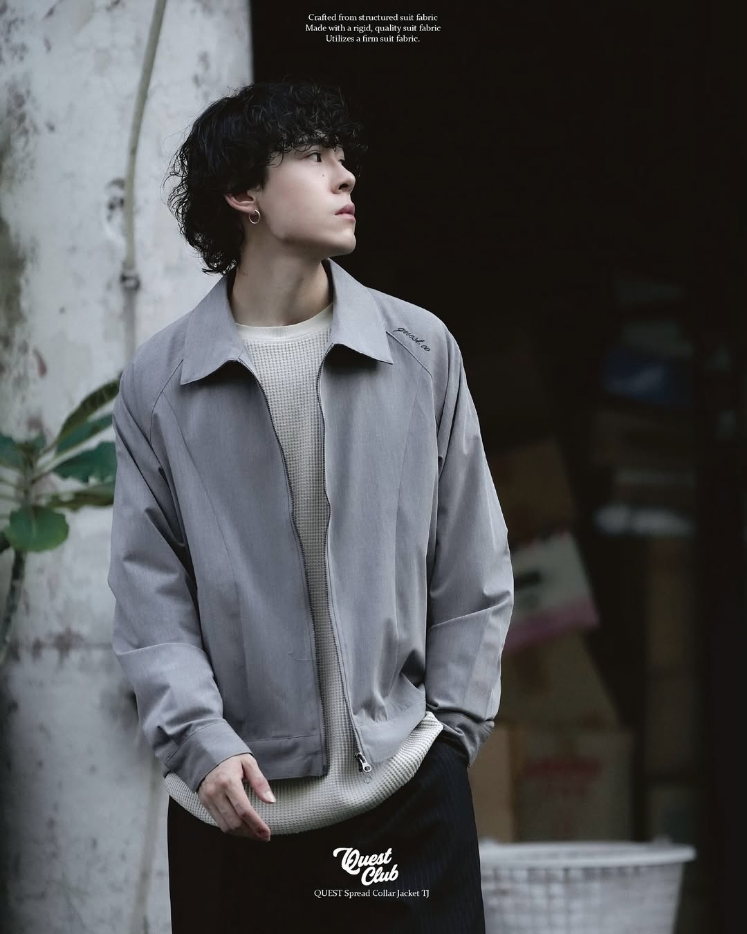 Spread Collar Jacket QUEST西裝夾克