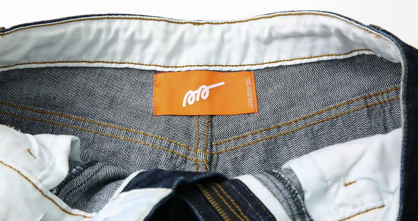 A.A JP Dark Denim Baggy Pants