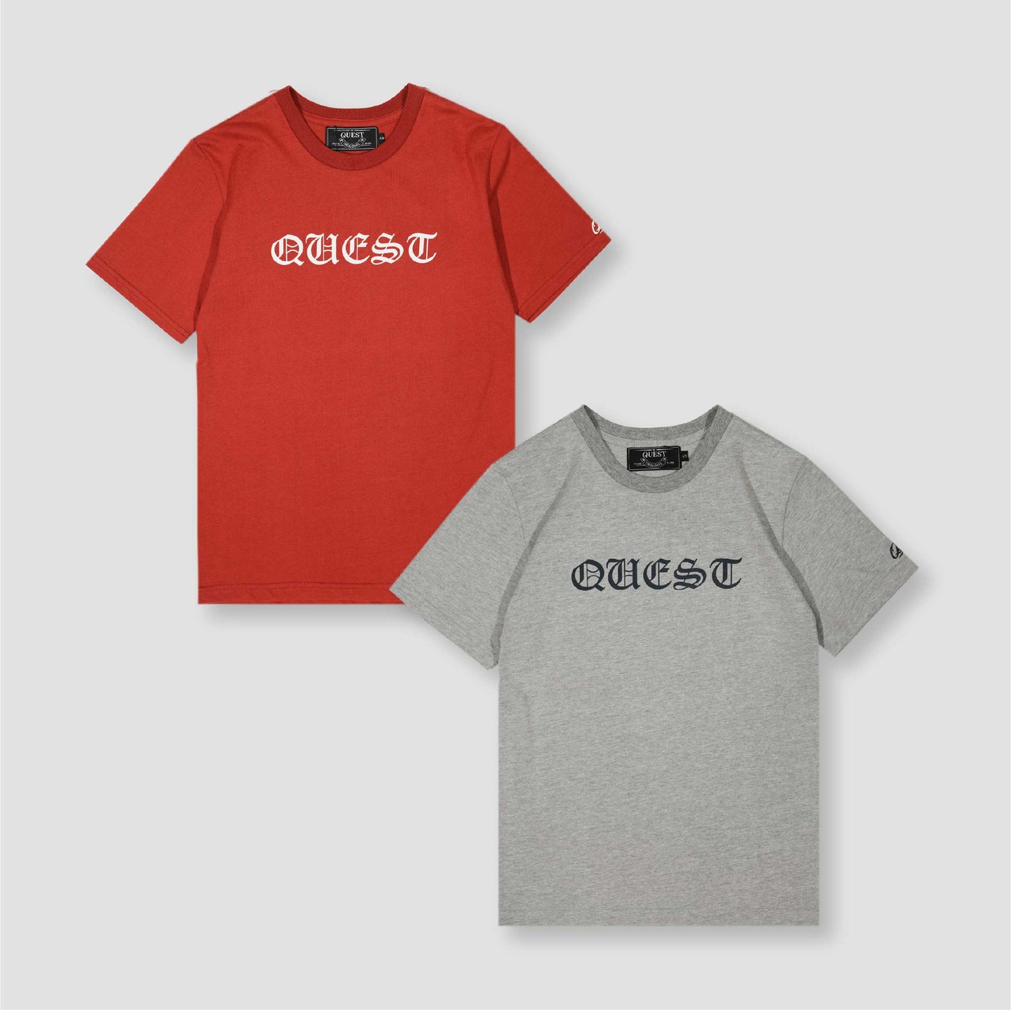 【QUEST】CROSS TEE 短T