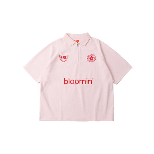 A.A Polo Waffle Pink