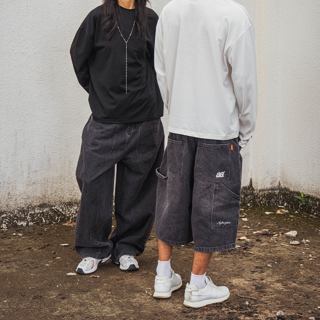 A.A Stone Washed Shorts Carpenter