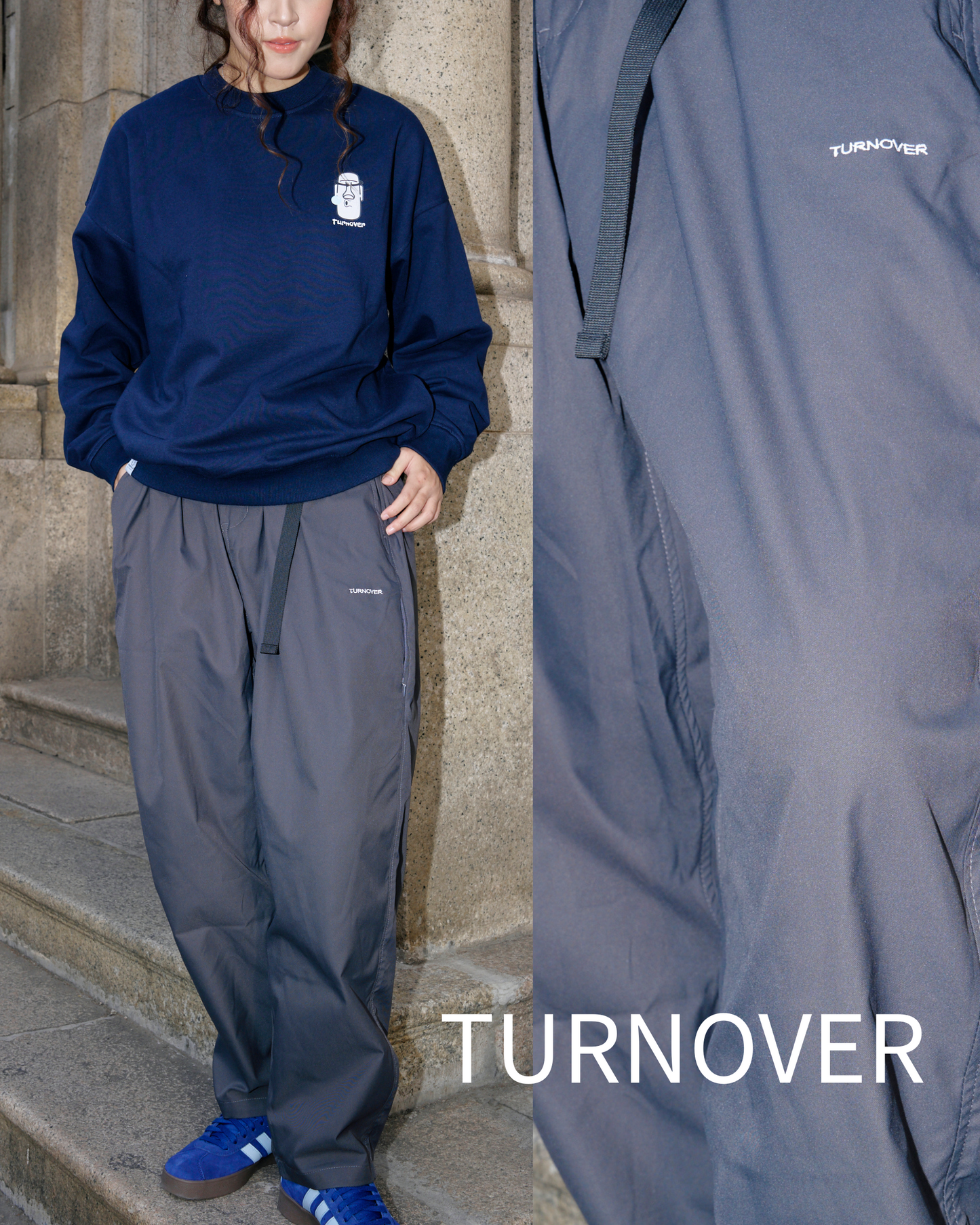TURNOVER WORK PANTS WITH BELT 2.0