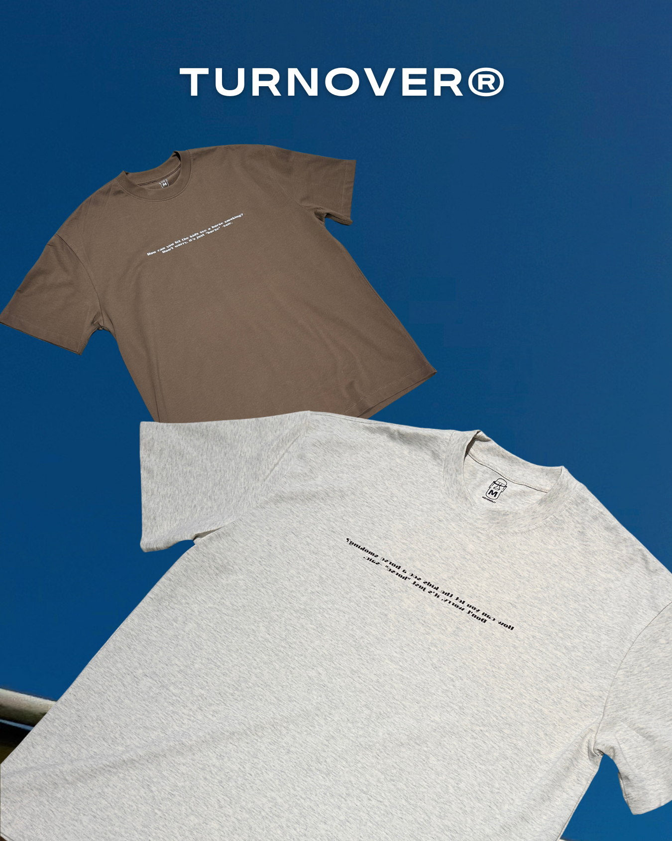 "馬賽克" TEE TURNOVER- T2604