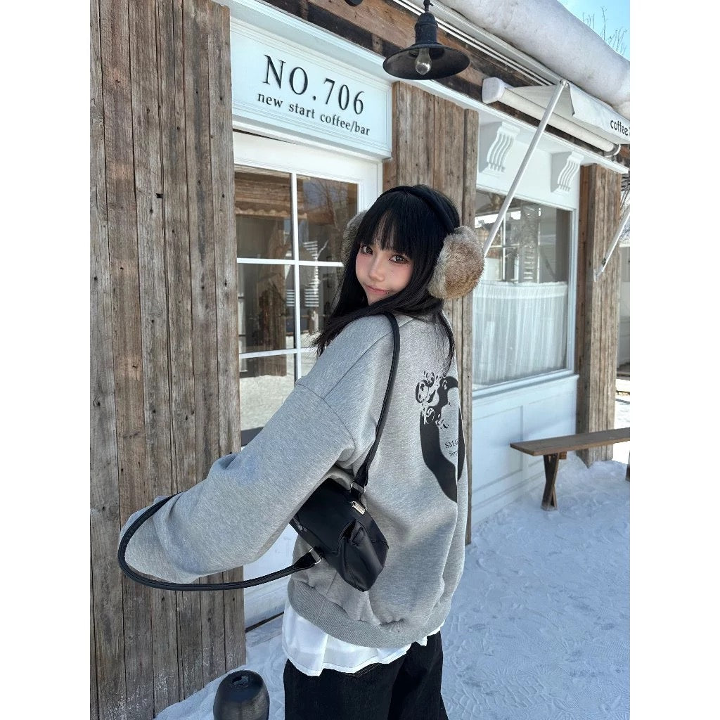 DCM 窗光 550克 重磅 短寬 大學T 衛衣 L34