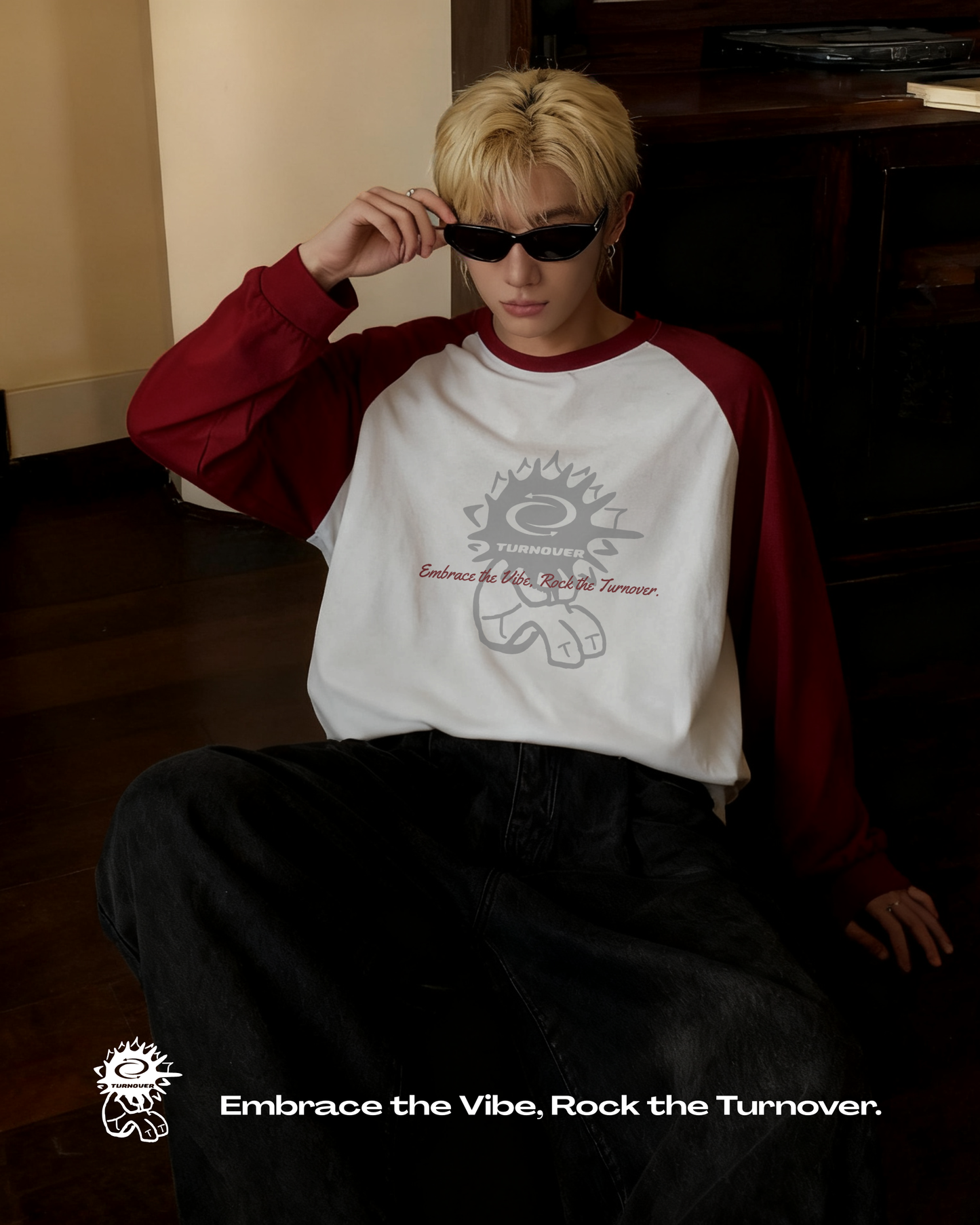 TURNOVER 2025AW Crimson Coil “25AW-LT11紅灰漩坐”