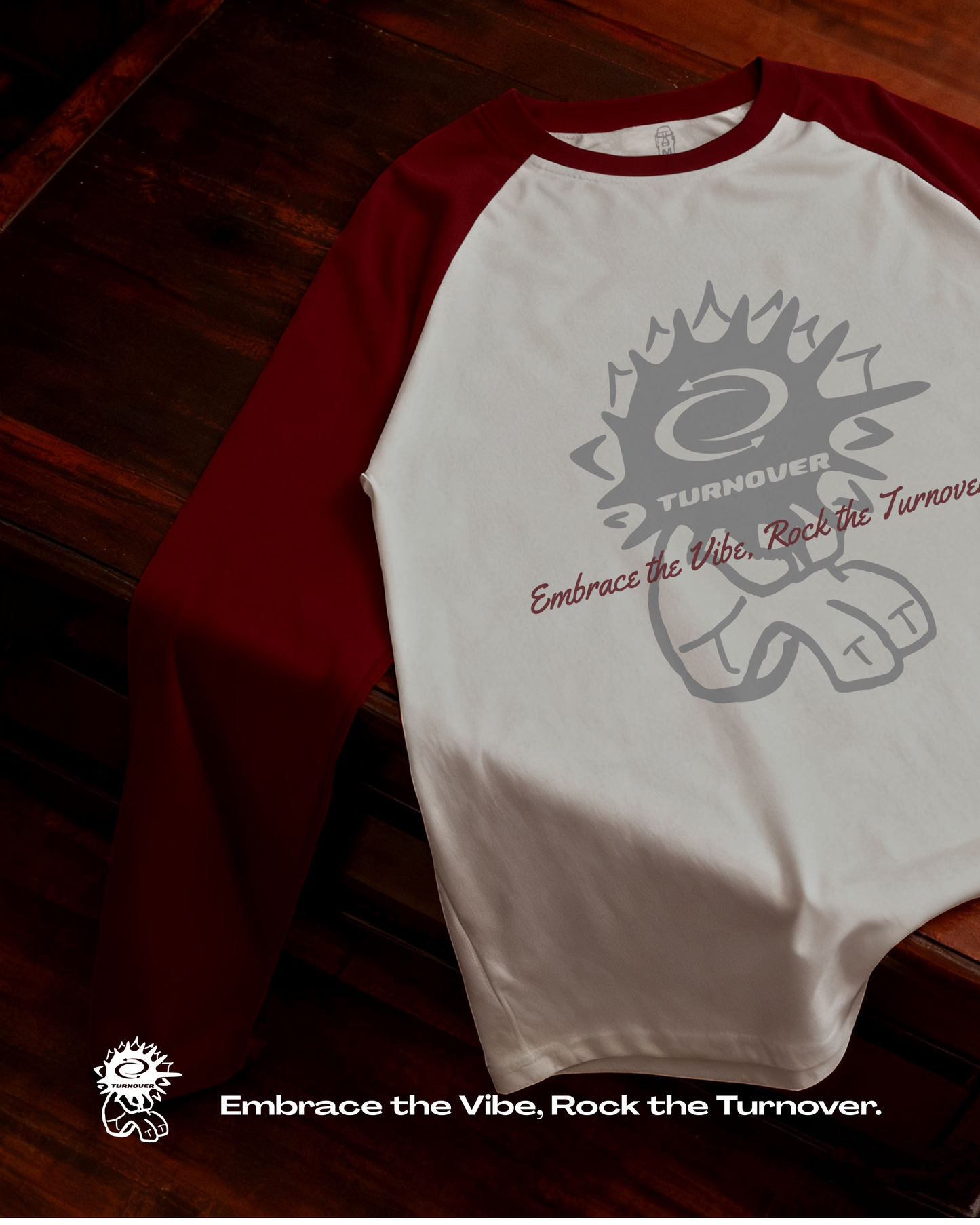 TURNOVER 2025AW Crimson Coil “25AW-LT11紅灰漩坐”