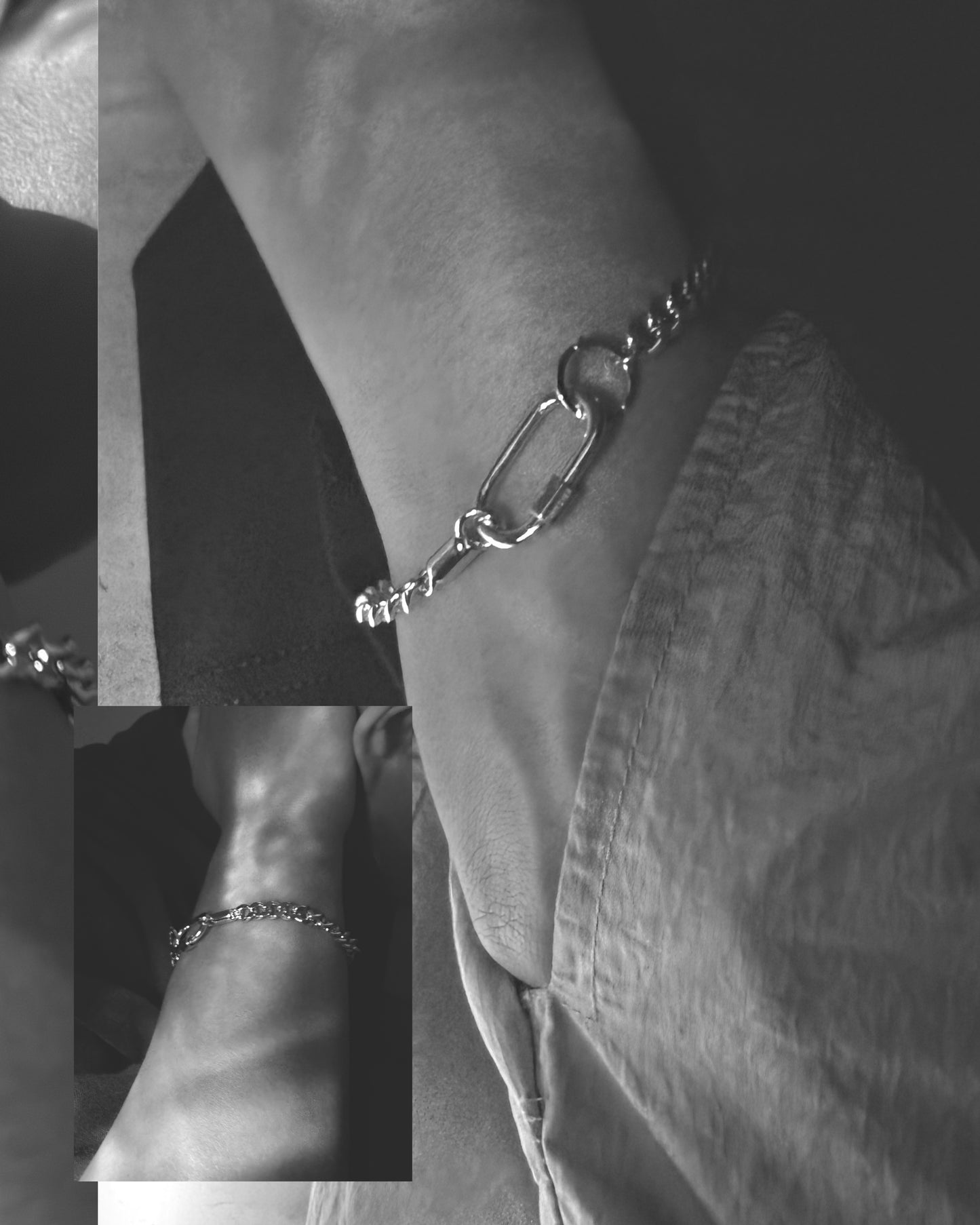 TURNOVER S925 STERLING SILVER BRACELET "S925 銀手鏈" （S925-T2）