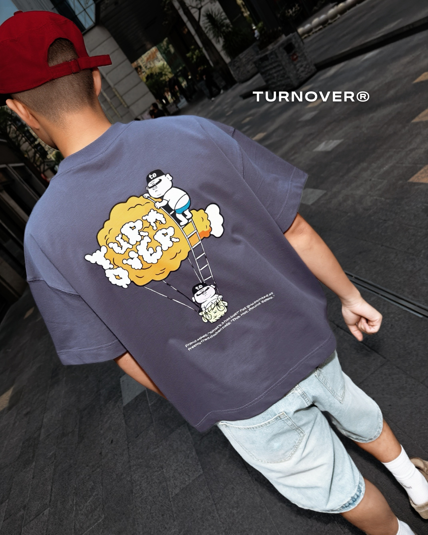 “石嘟嘟” TEE TURNOVER - T2609
