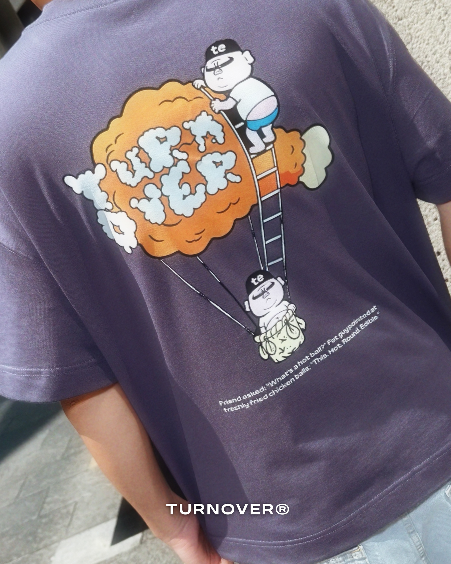 “石嘟嘟” TEE TURNOVER - T2609