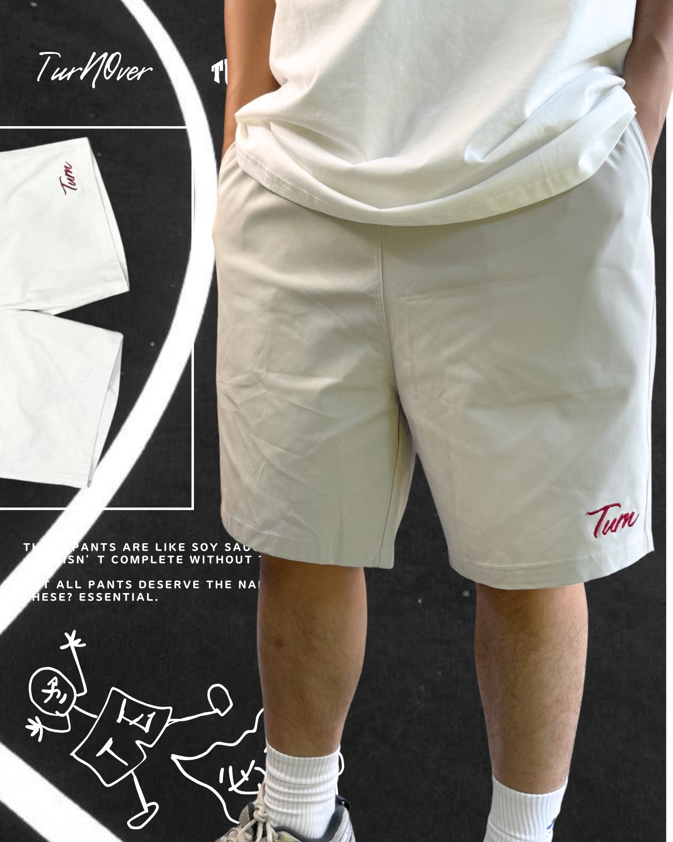  TURNOVER 2025SS The Soy Sauce Pants“25SS-S9醬油神褲直筒”