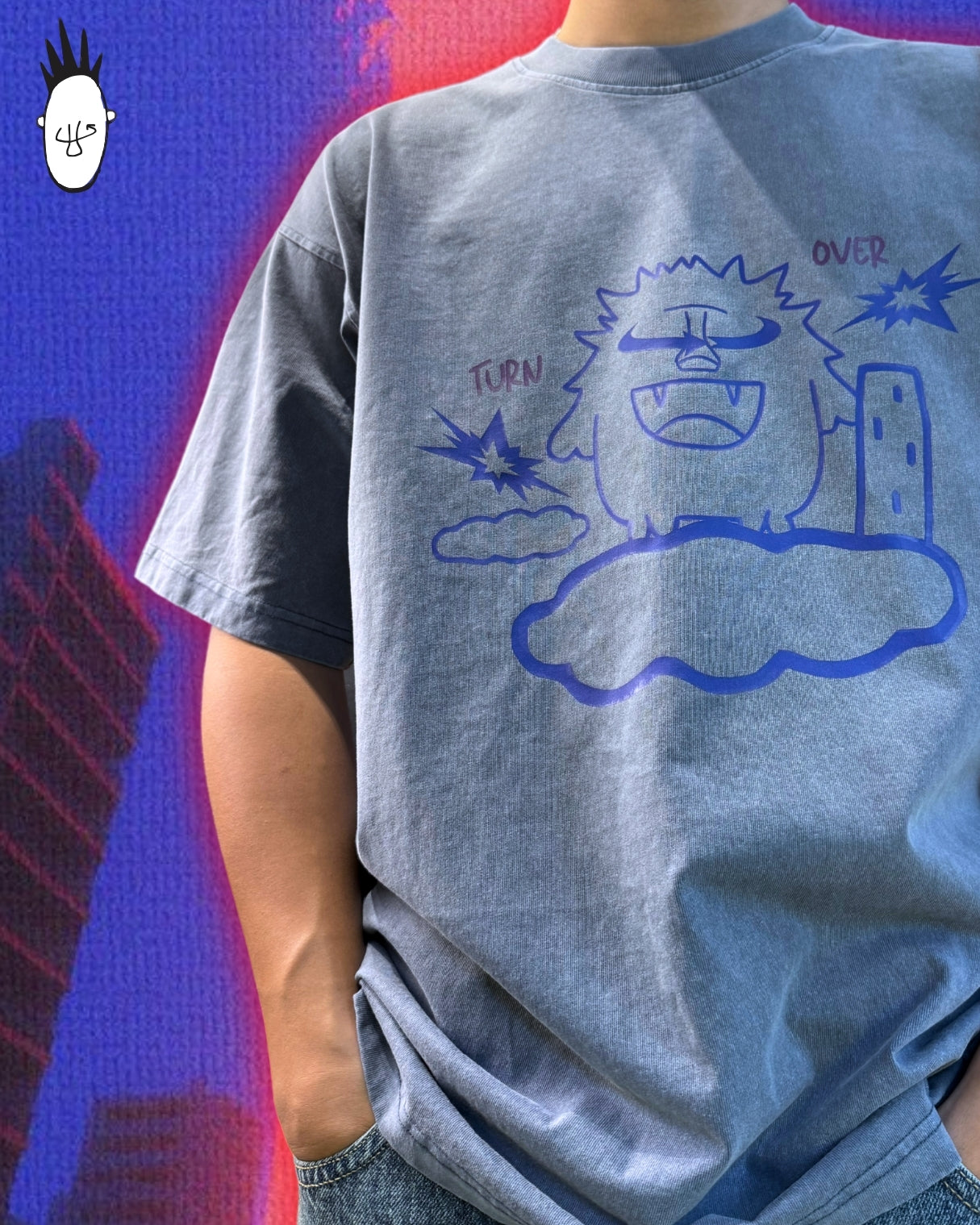 TURNOVER 2025SS Monsters TEE “25SST23 怪獸TEE” 