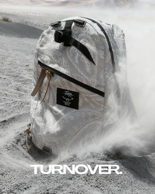 TURNOVER 2026AW Nomad Droplet “26AW-AS2 腰果游牧水滴書包” 灰色