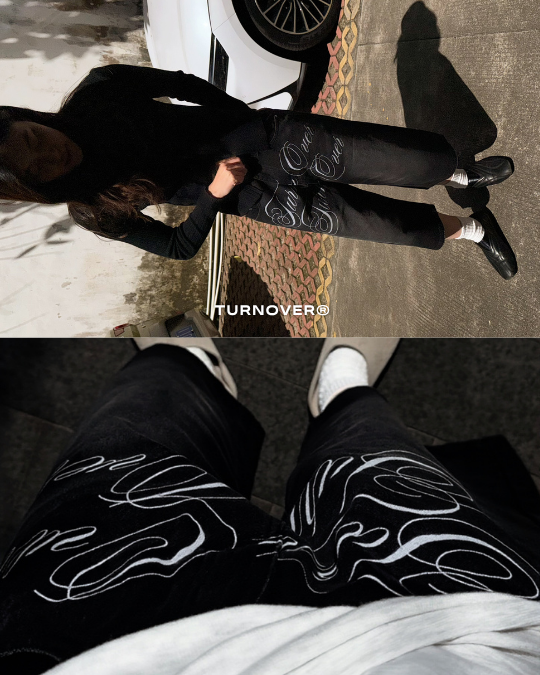 TURNOVER 雙標7分牛仔