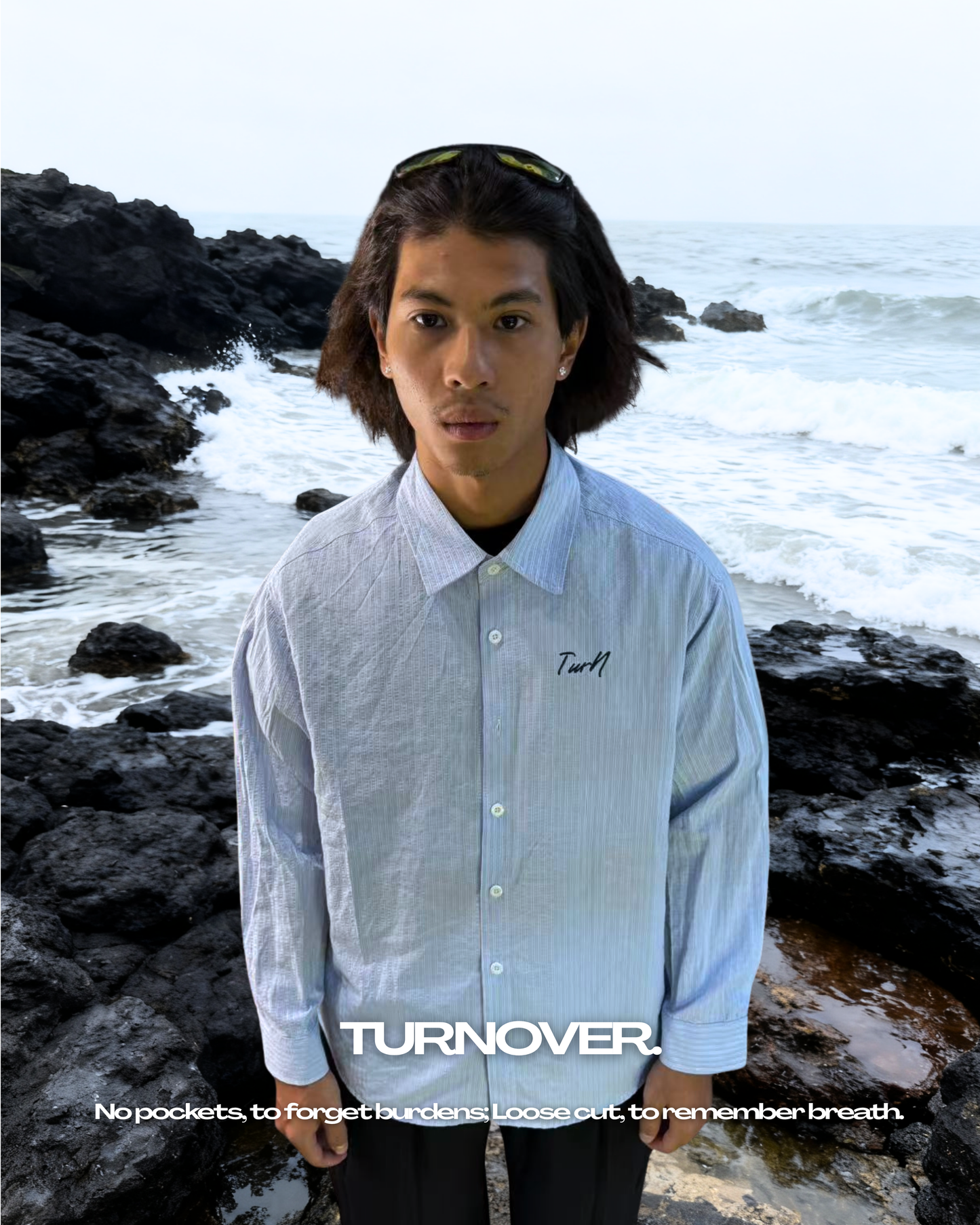 TURNOVER 2026AW Blue Drift  “26AW-LSS2 藍調”