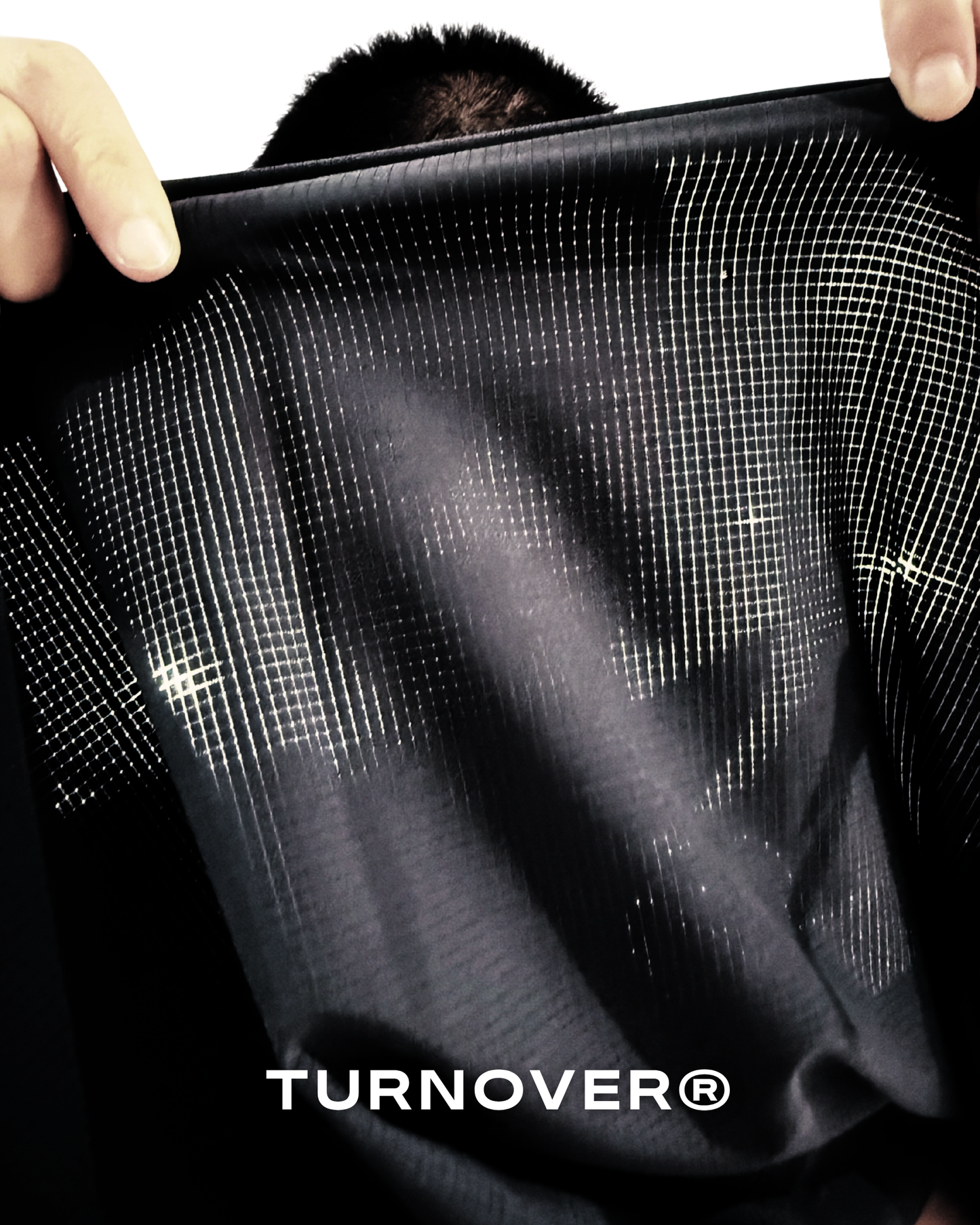 冰絲網眼涼感抽繩TEE TURNOVER - T2617