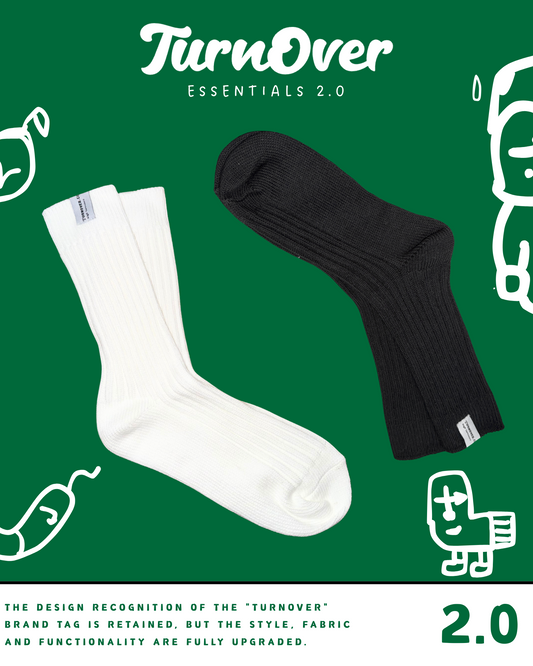 TURNOVER ESSENTIALS SOCKS 2.0  襪