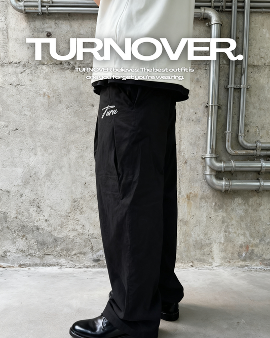 TURNOVER 2026AW Ink Flow Trousers “26AW-LP5墨間行”