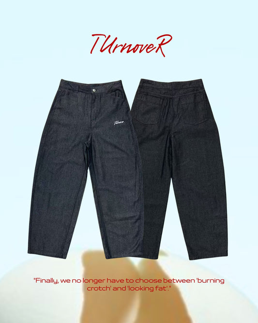 TURNOVER 2025SS Denim A/C Jeans  “25SS-LS15 北極丹寧長褲”