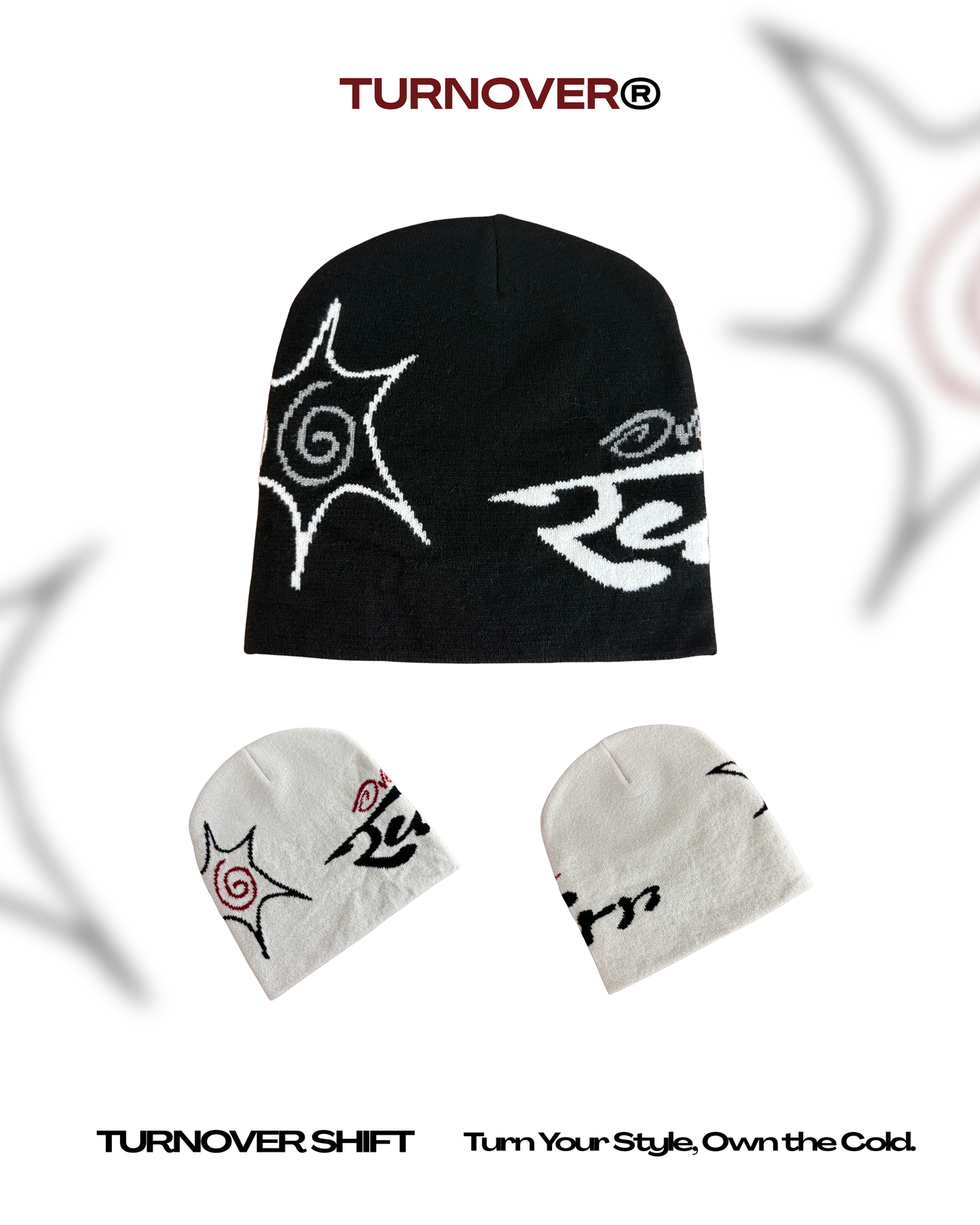 TURNOVER SHIFT “25AW-CP1 輪・針織冷帽”