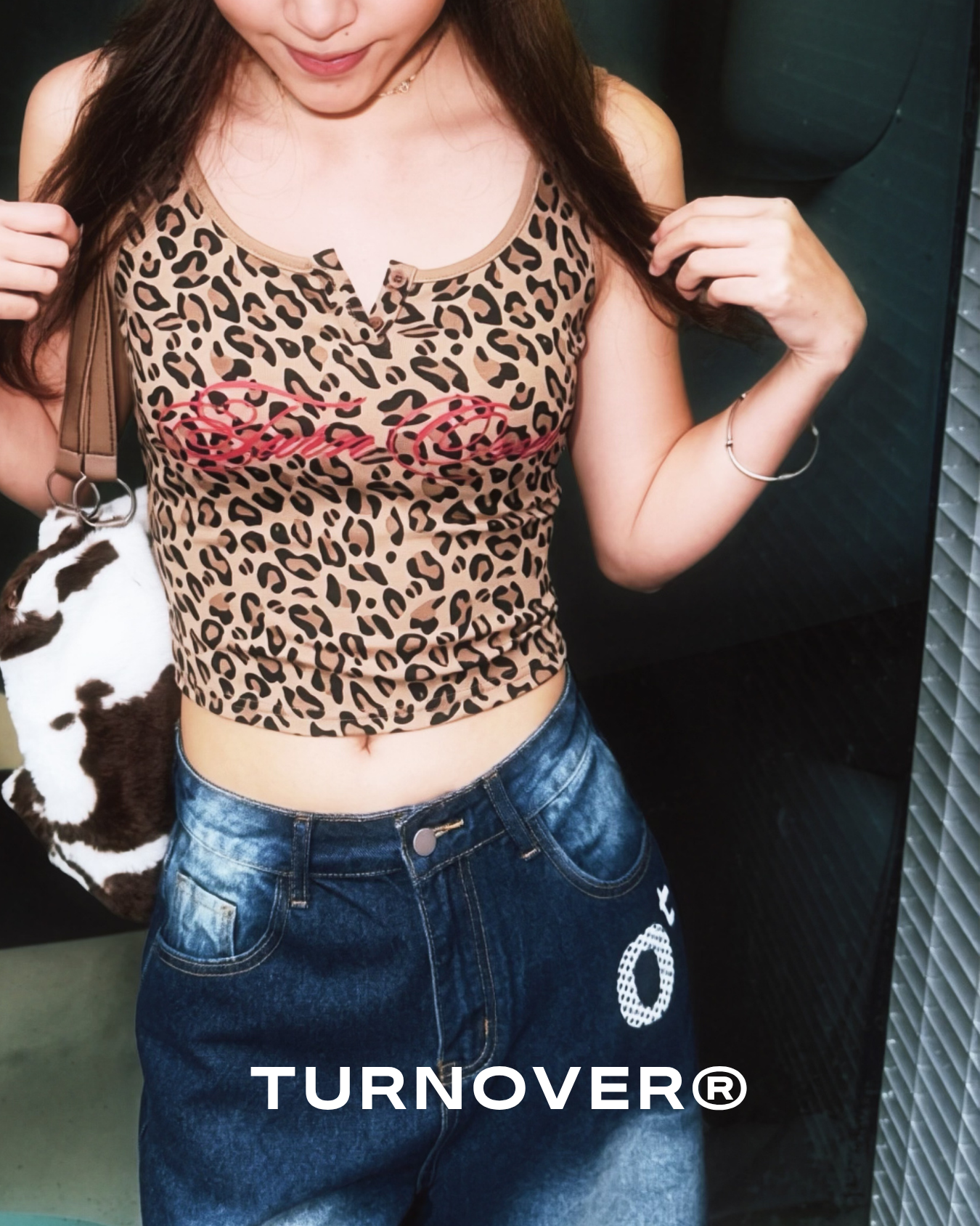 "千禧豹纹甜心"女裝 TURNOVER - W2610