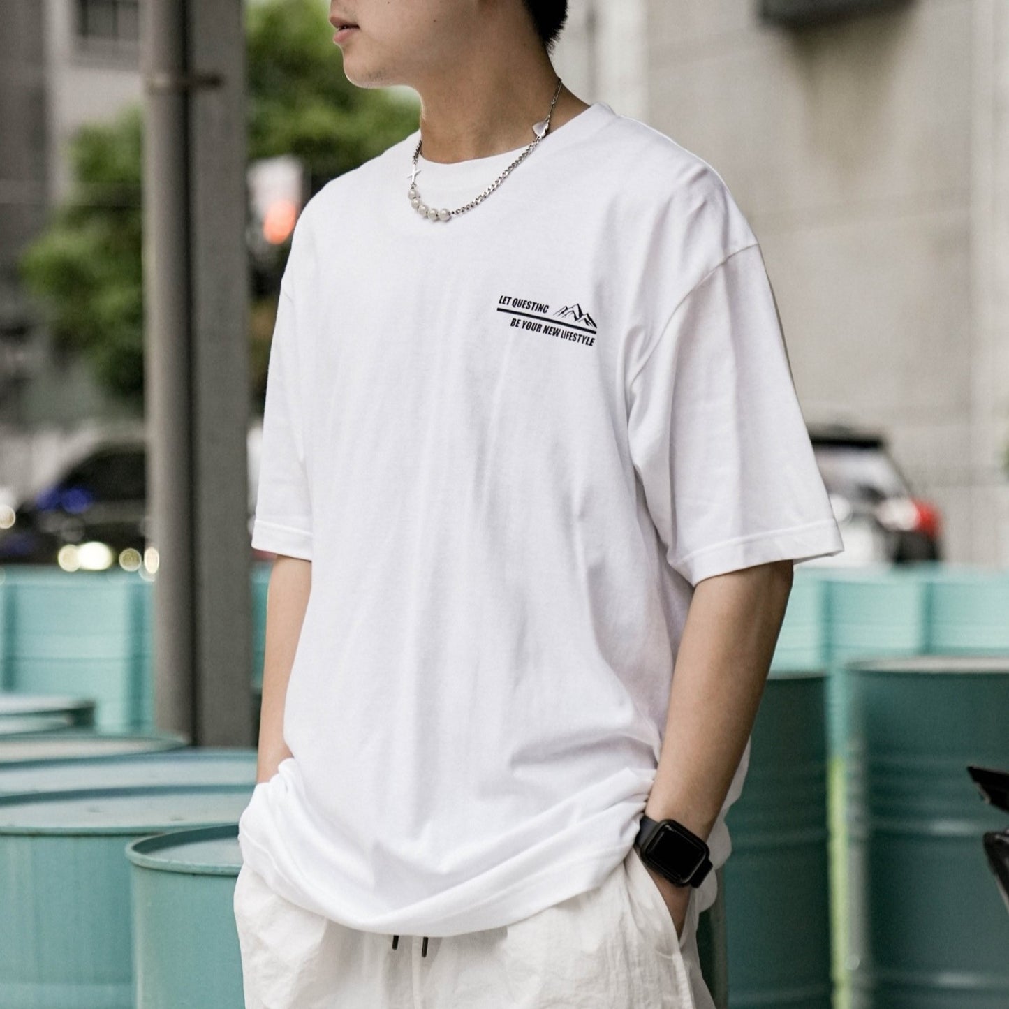 【QUEST】QUEST OUTDOOR LIFE TEE 圖案 短袖 上衣