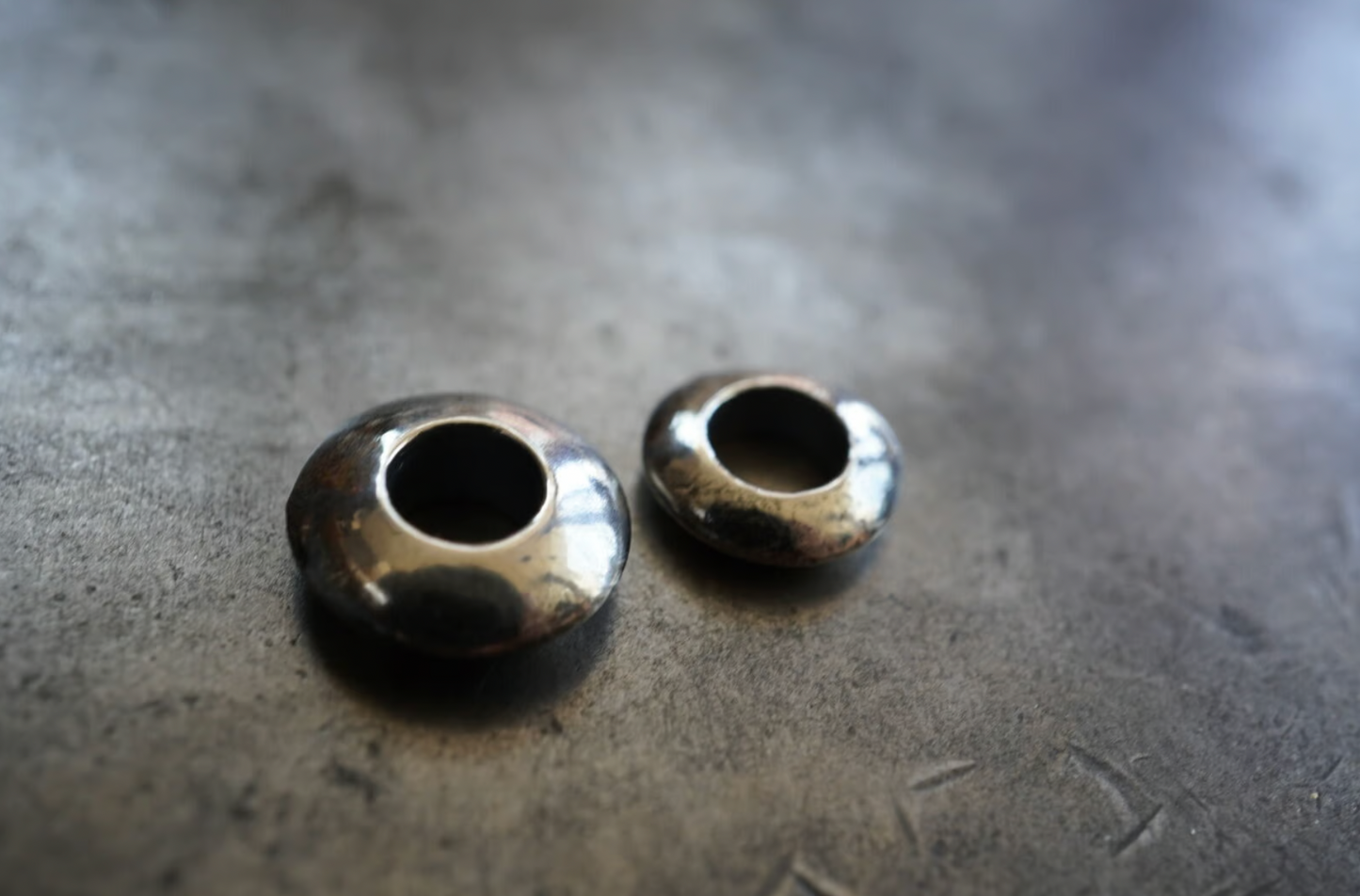 HEMLOCK  silver beads【ソロバン】小