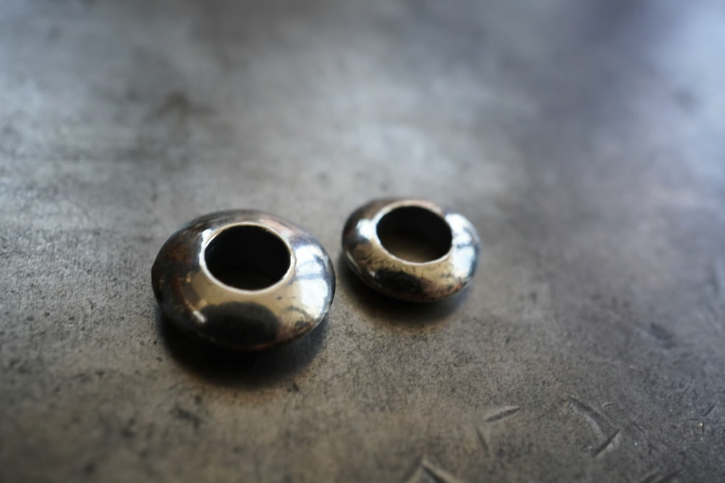 Hemlock  silver beads 【ソロバン】大