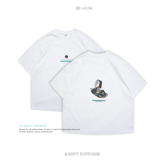 ANST 6th_Spaceship Tee/白色 AD.32L