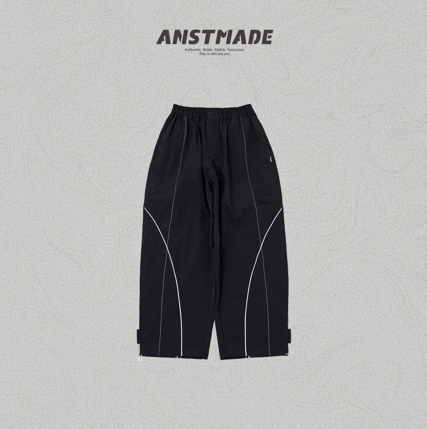 ANST 六袋 反光車線長褲882448