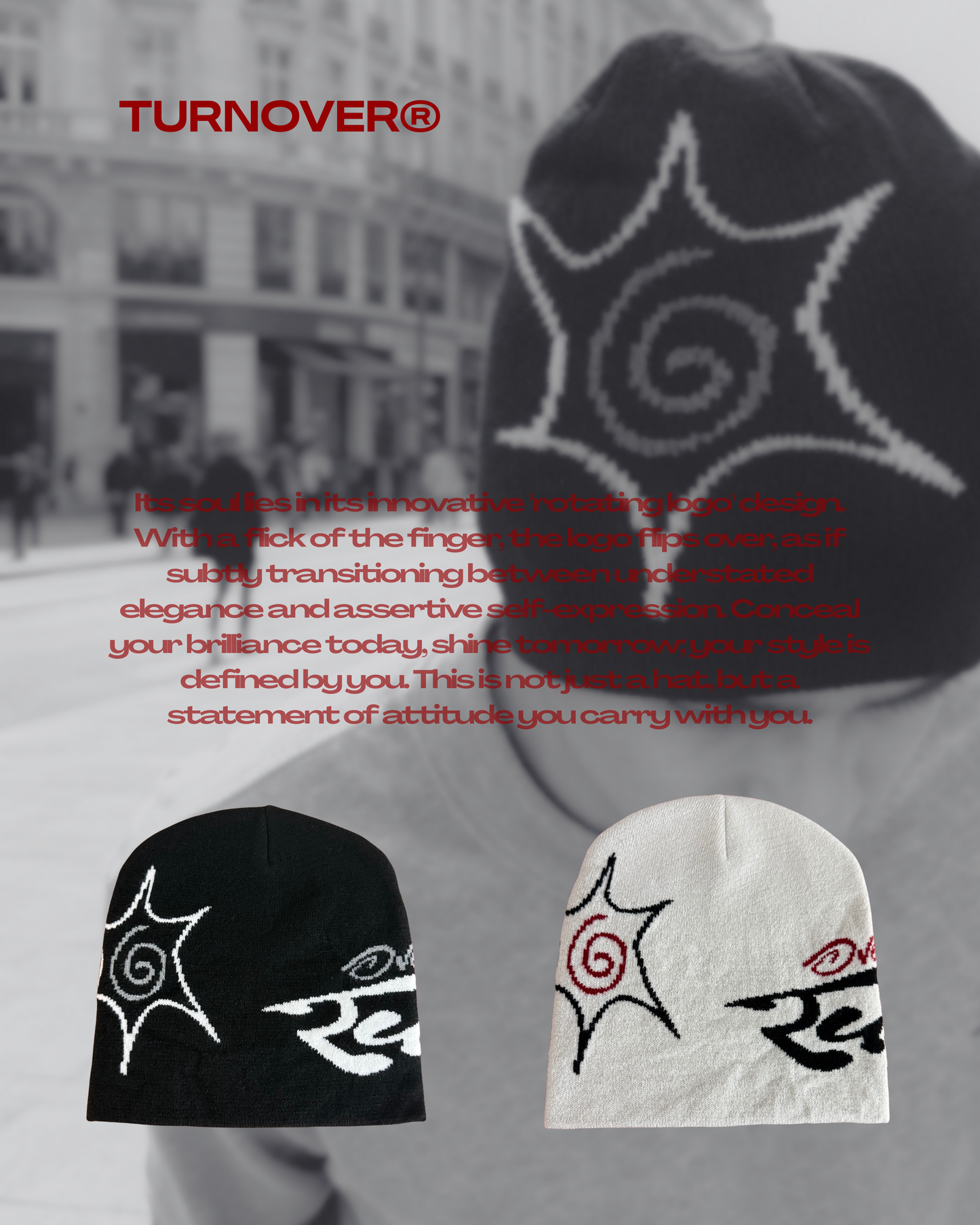 TURNOVER SHIFT “25AW-CP1 輪・針織冷帽”