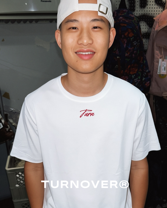薄感柔膚修身 TEE TURNOVER - T2620