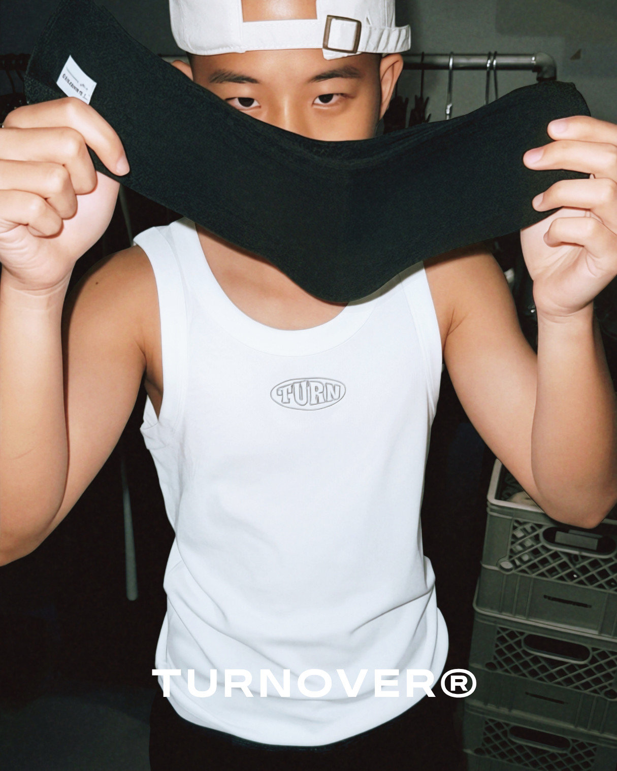 中性修身運動背心短袖 TEE TURNOVER - T2621