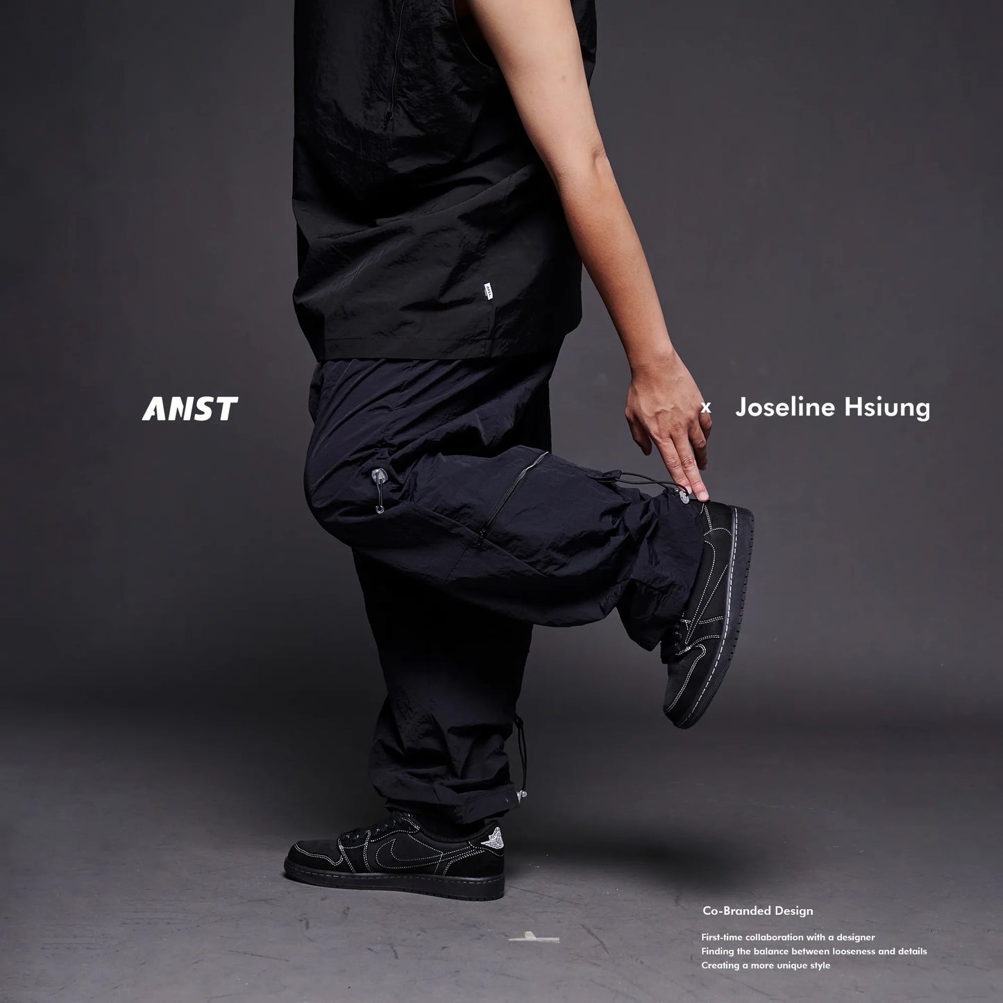 ANST X JOSELINE HSIUNG 6-POCKET DRAWSTRING PANTS