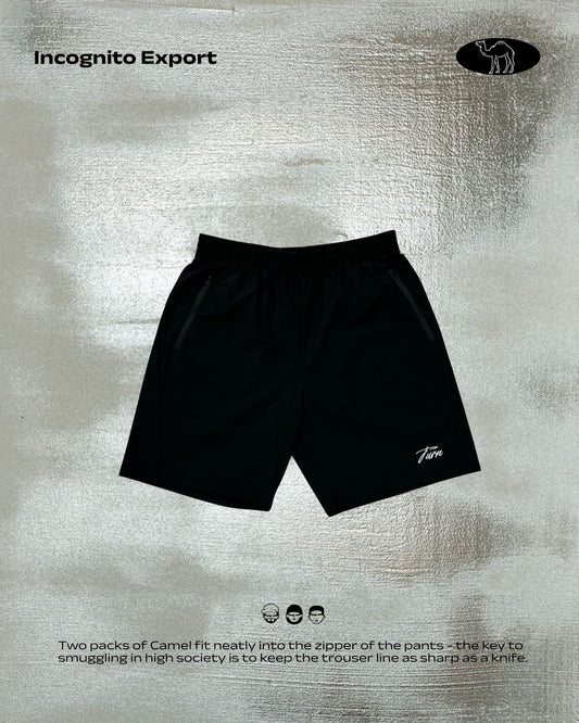 TURNOVER 2025S Incognito Export Shorts “25SS-S5 黑駱駝短褲 ”