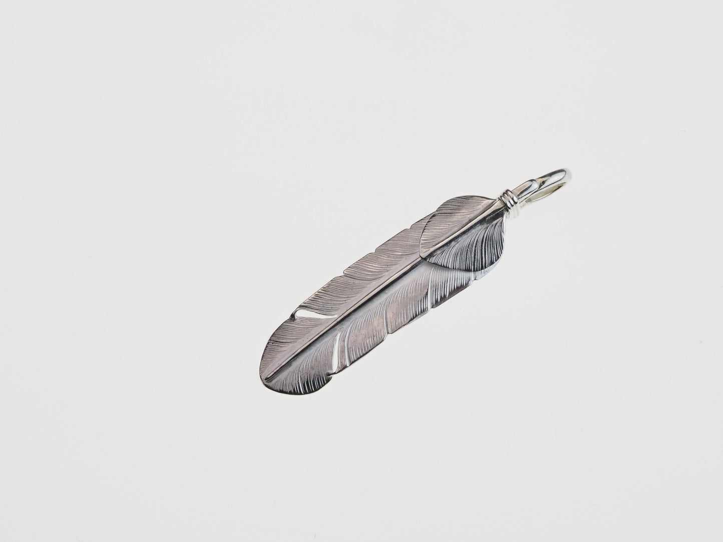 P-064 feather S＋Heart feather