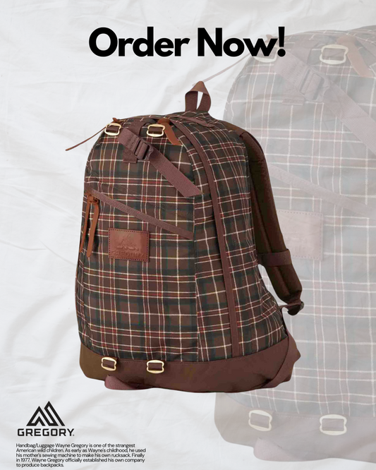 Gregory Day WOODLAND PLAID 26L