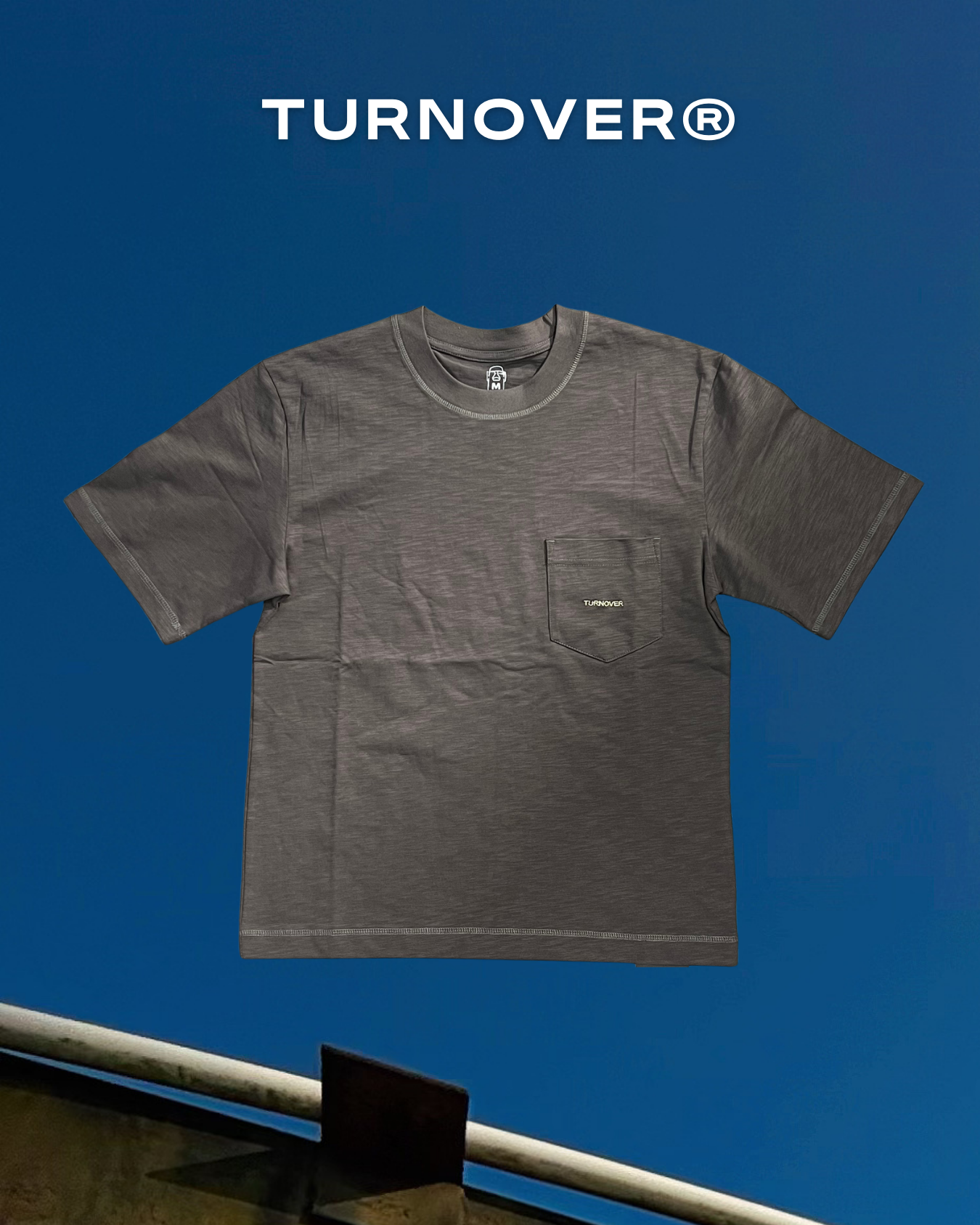 "袋竹" TEE TURNOVER - T2606