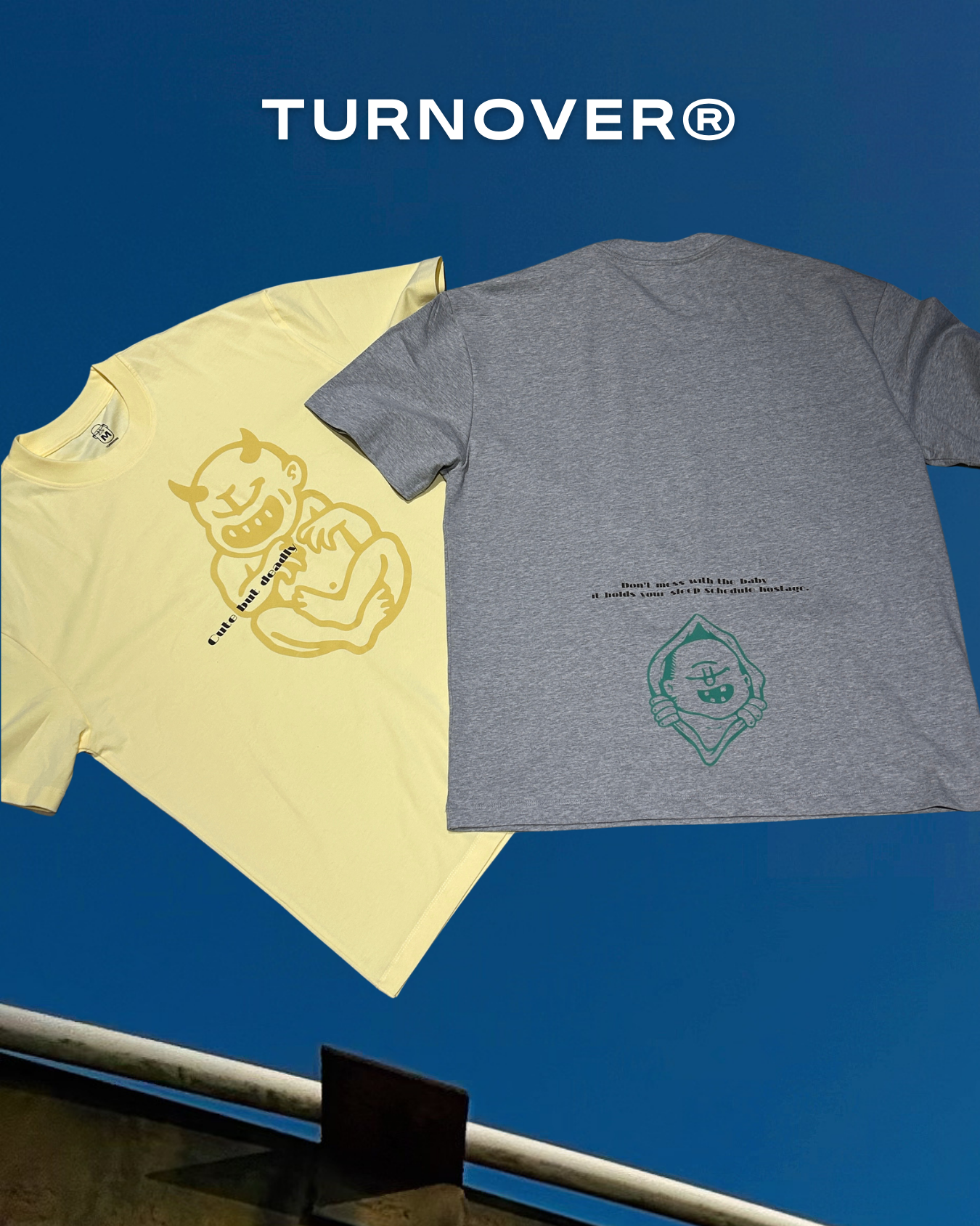 "短小精悍" TEE TURNOVER - T2608