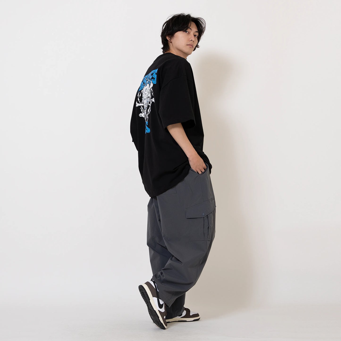 ANST 側口袋錐形寬褲 882401