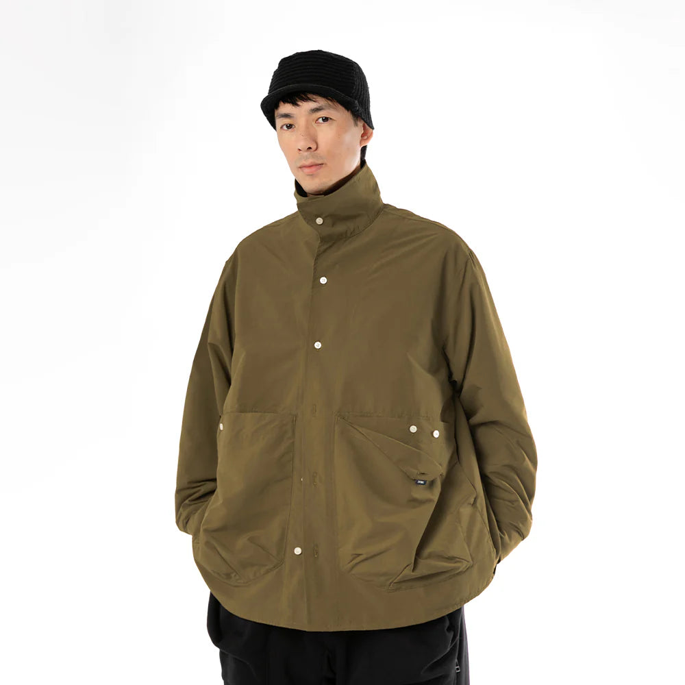 TMCAZ - Stand Collar Shirt Jacket