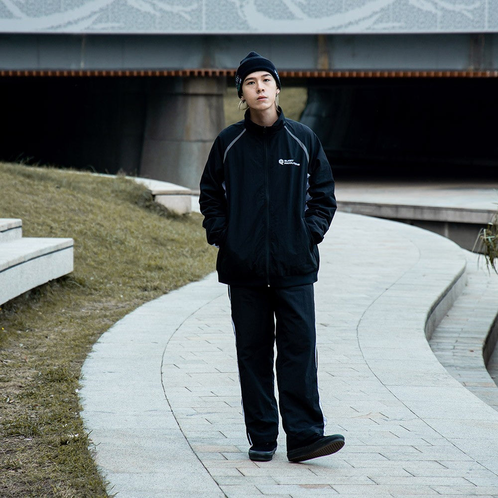 【QUEST】TECH LOGO TRACK JACKET - TECH LOGO 運動外套