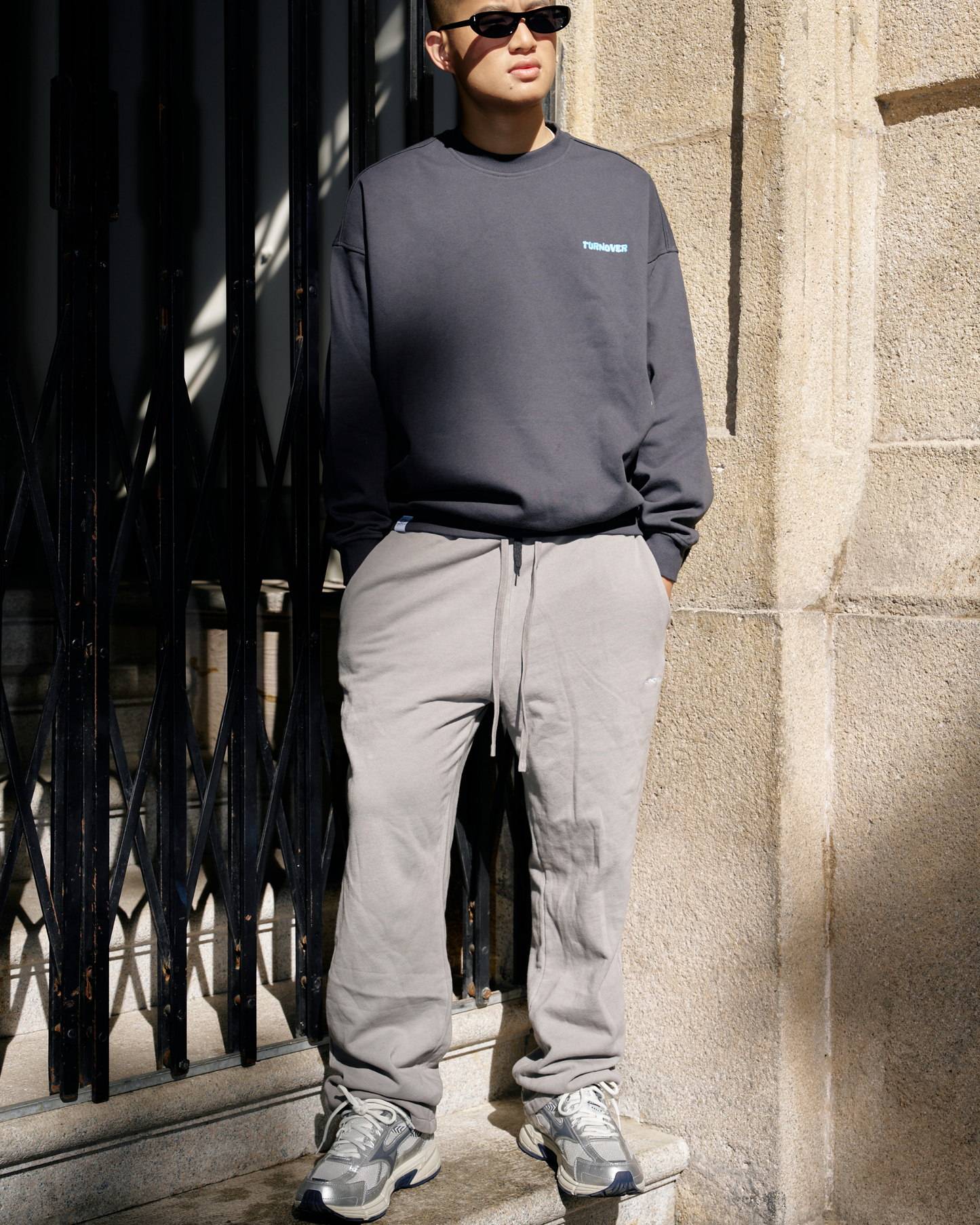 TURNOVER COTTON LONG PANTS