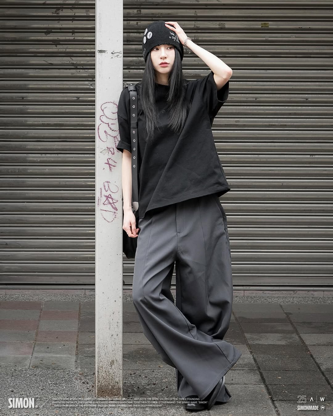 SIMON MADE BW-2517 羅德奧 彎刀 西裝褲