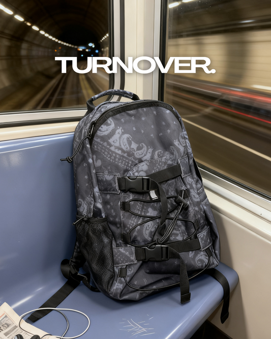 TURNOVER 2026AW Paisley Ranger “26AW-AS3 腰果書包” 黑色