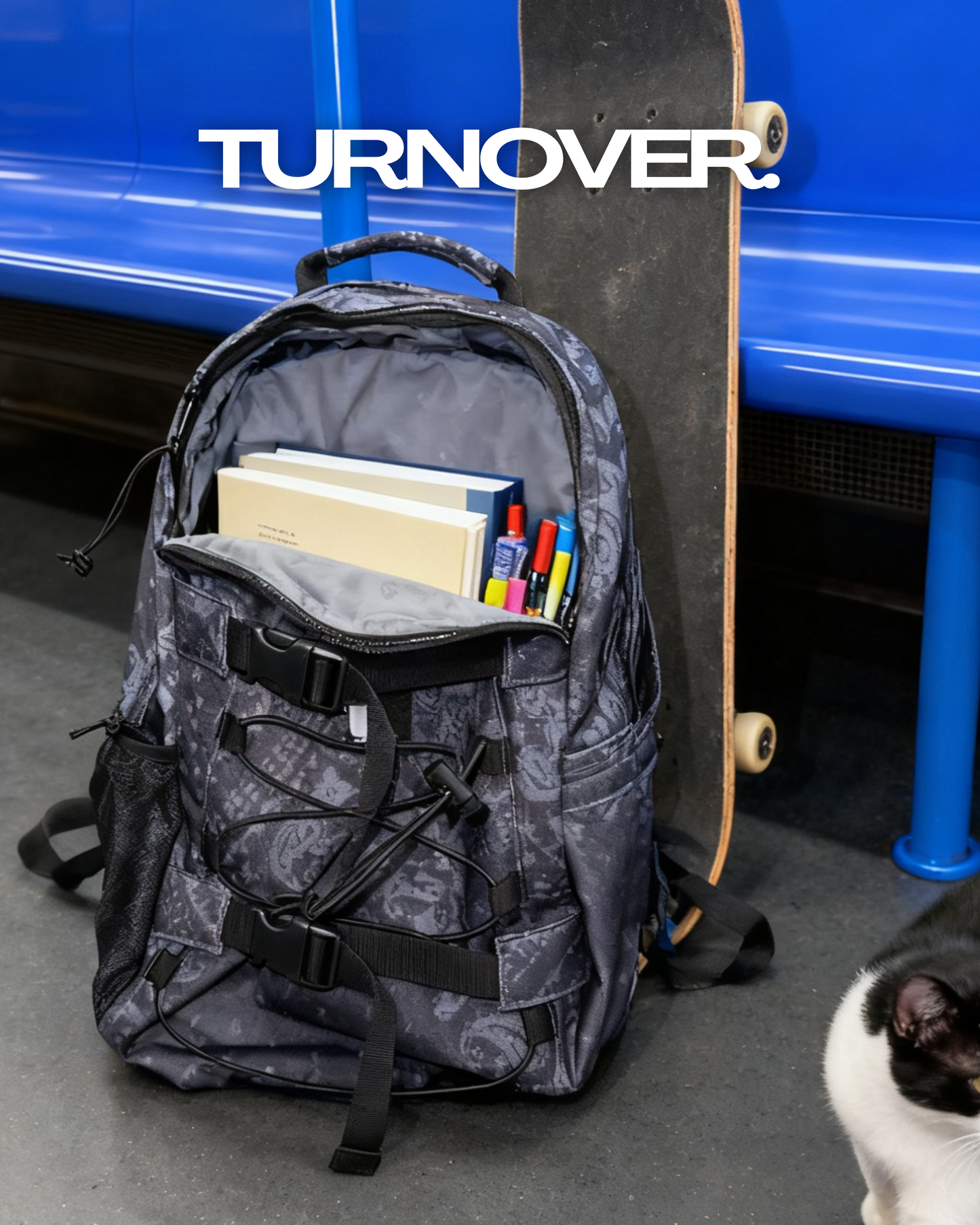 TURNOVER 2026AW Paisley Ranger “26AW-AS3 腰果書包” 黑色