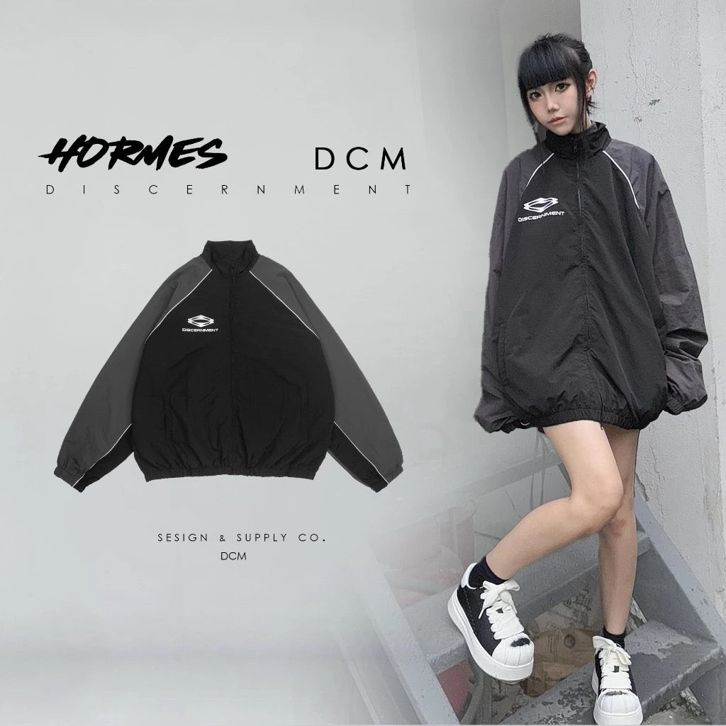 DCM 拚色 色塊 風衣 運動外套 風衣外套 外套 DCM-L29